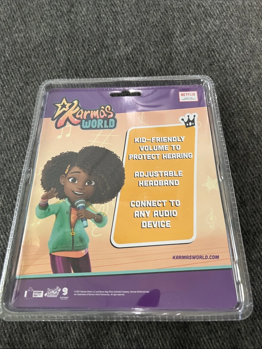 Netflix Kids Headphones - Teal & Purple